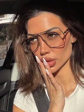 NEW MIU MIU MUA56S 5AK08N GOLD AVIATOR EYEWEAR MIU MIU MU A56S 5AK08N